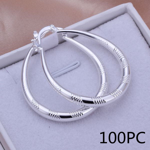 Trendy Euro-American Hoop Earrings