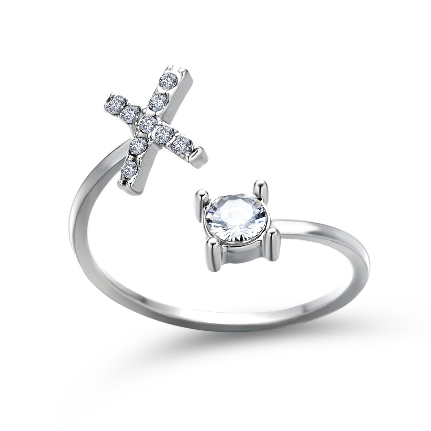 Trendy Alphabet Ring – Personalized Adjustable Jewelry