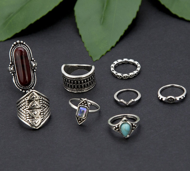 Stack, Style, Slay – Vintage Knuckle Ring Set
