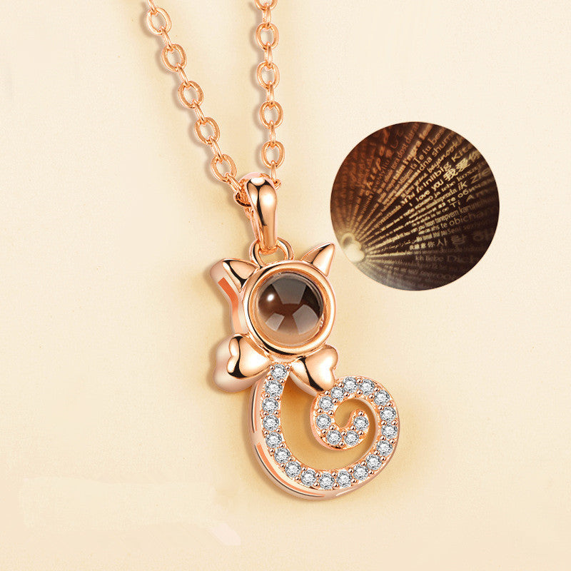 Eternal Love Projection Necklace