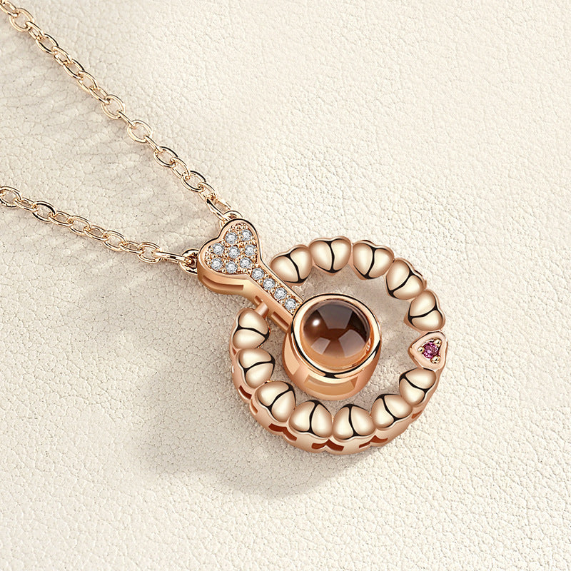 Eternal Love Projection Necklace
