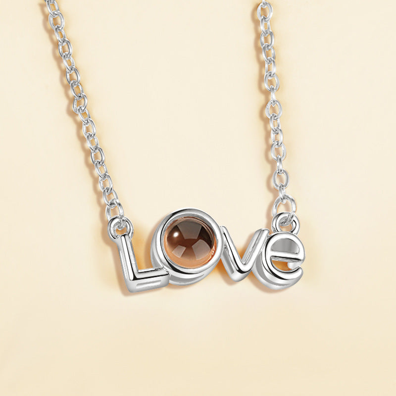 Eternal Love Projection Necklace