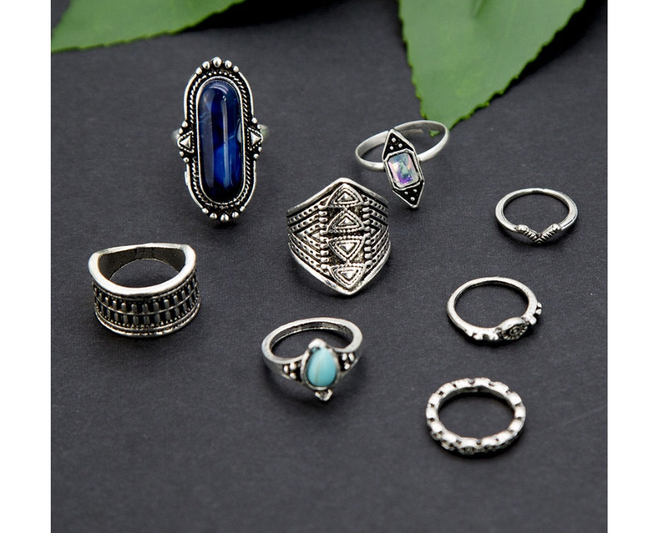 Stack, Style, Slay – Vintage Knuckle Ring Set