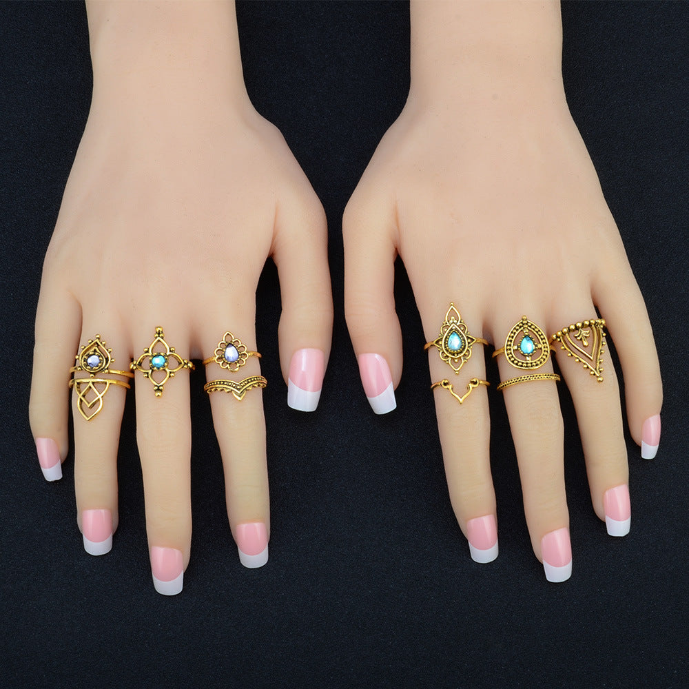 Stack, Style, Slay – Vintage Knuckle Ring Set