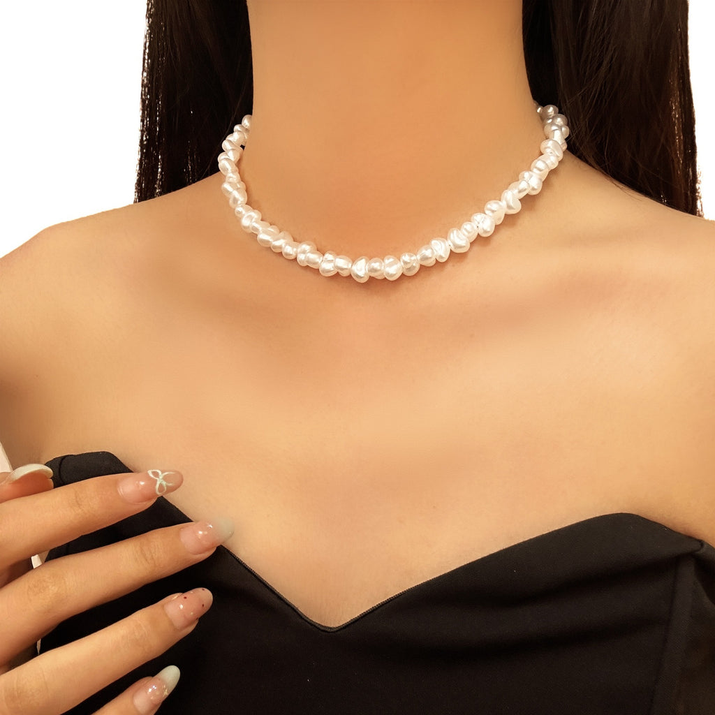 Baroque Pearl Necklace – Elegant & Unique for Women