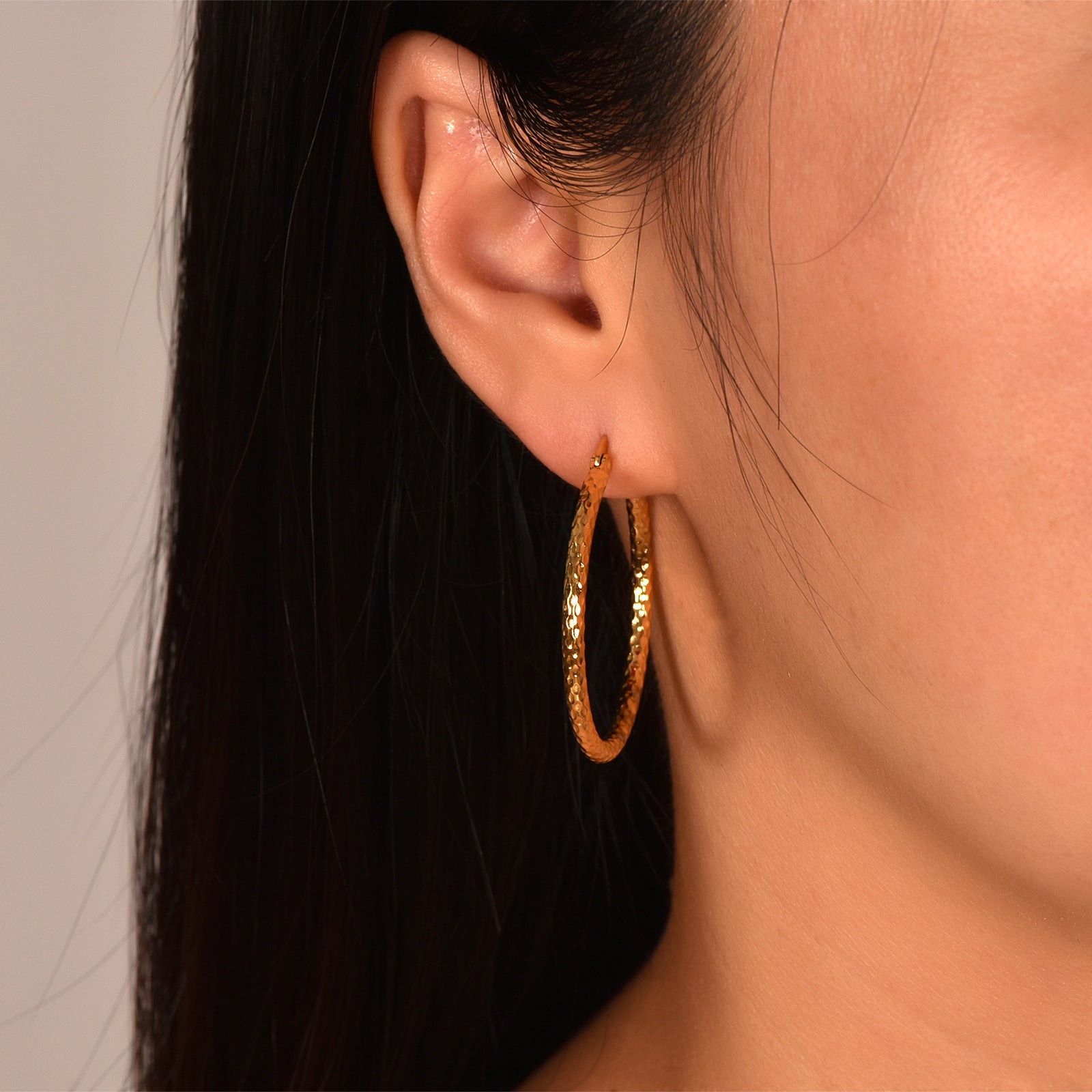 LustreGlow 18K Earrings