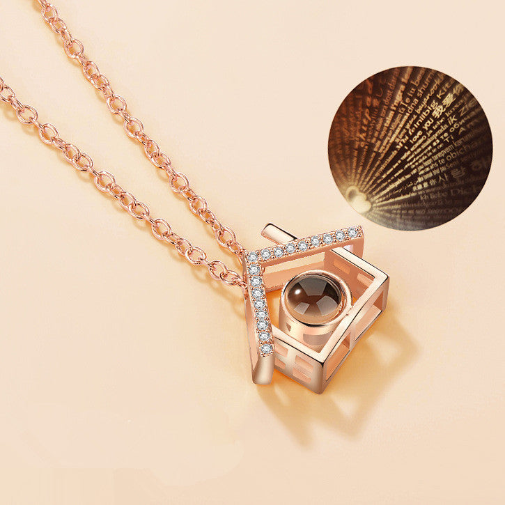 Eternal Love Projection Necklace