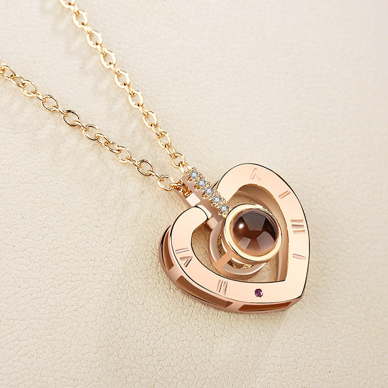 Eternal Love Projection Necklace