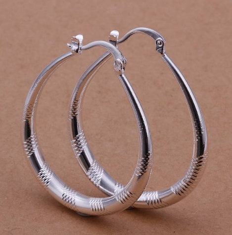 Trendy Euro-American Hoop Earrings