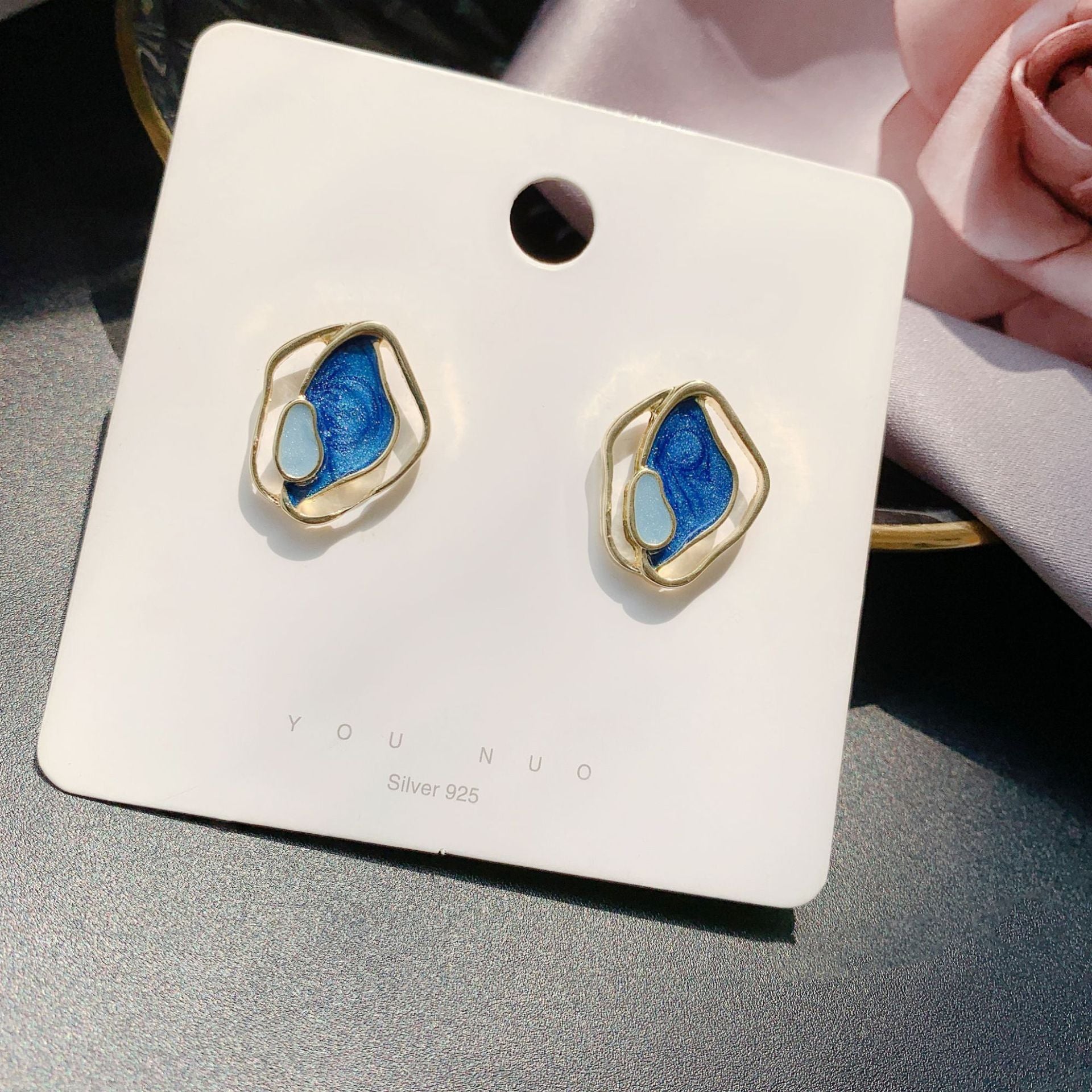 S925 Silver Stud Earrings – Simple & Elegant for Women