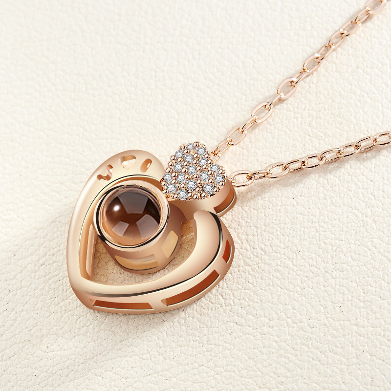 Eternal Love Projection Necklace