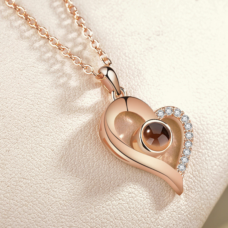 Eternal Love Projection Necklace