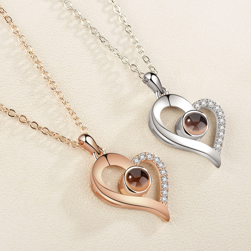 Eternal Love Projection Necklace