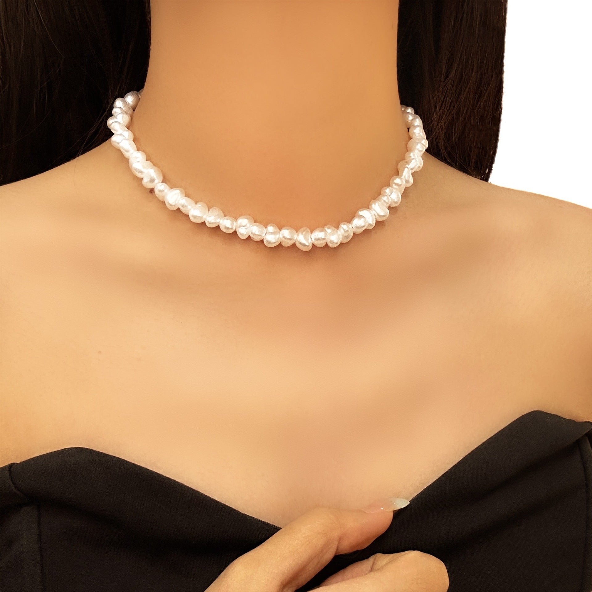 Baroque Pearl Necklace – Elegant & Unique for Women
