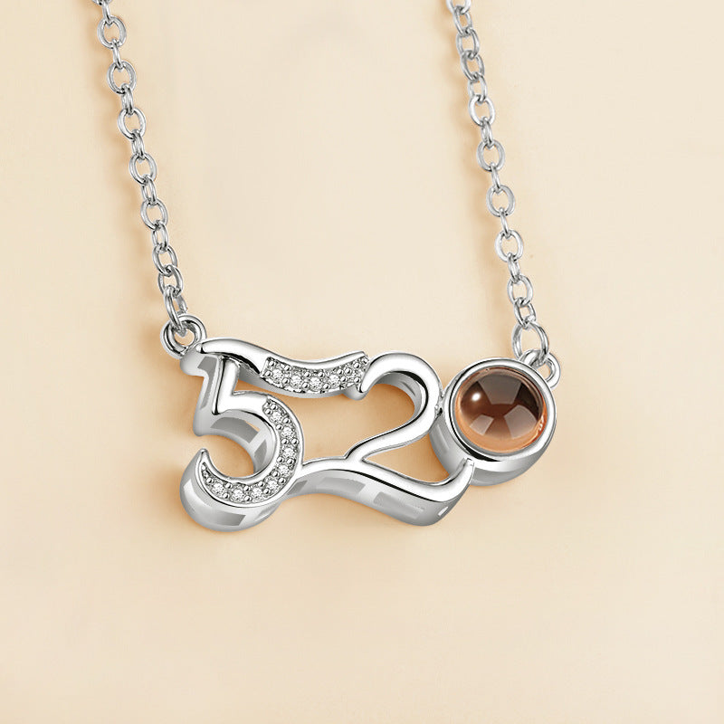 Eternal Love Projection Necklace