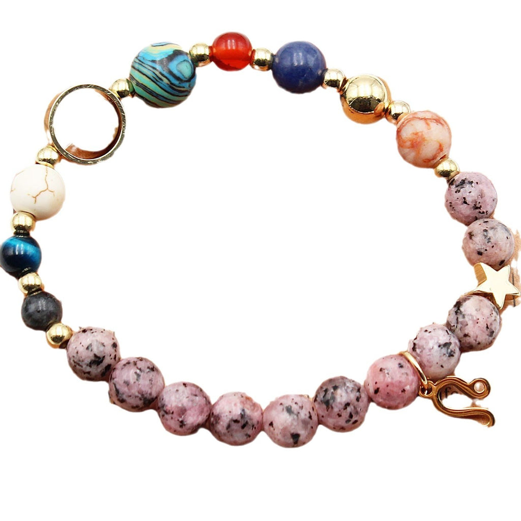 Astrology-Inspired Eight Planets and 12 Constellations Bracelet