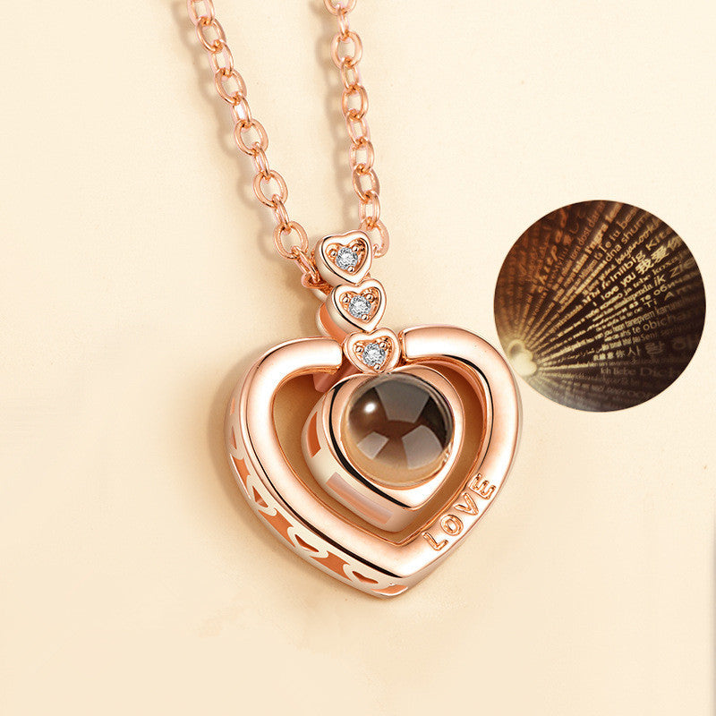 Eternal Love Projection Necklace