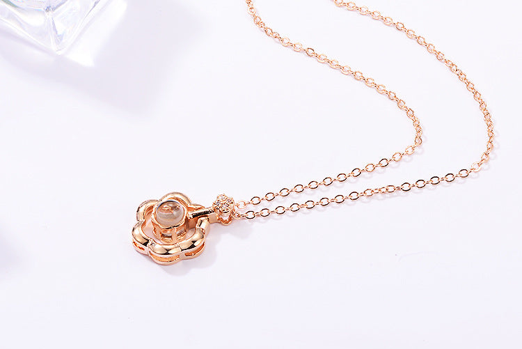 Eternal Love Projection Necklace