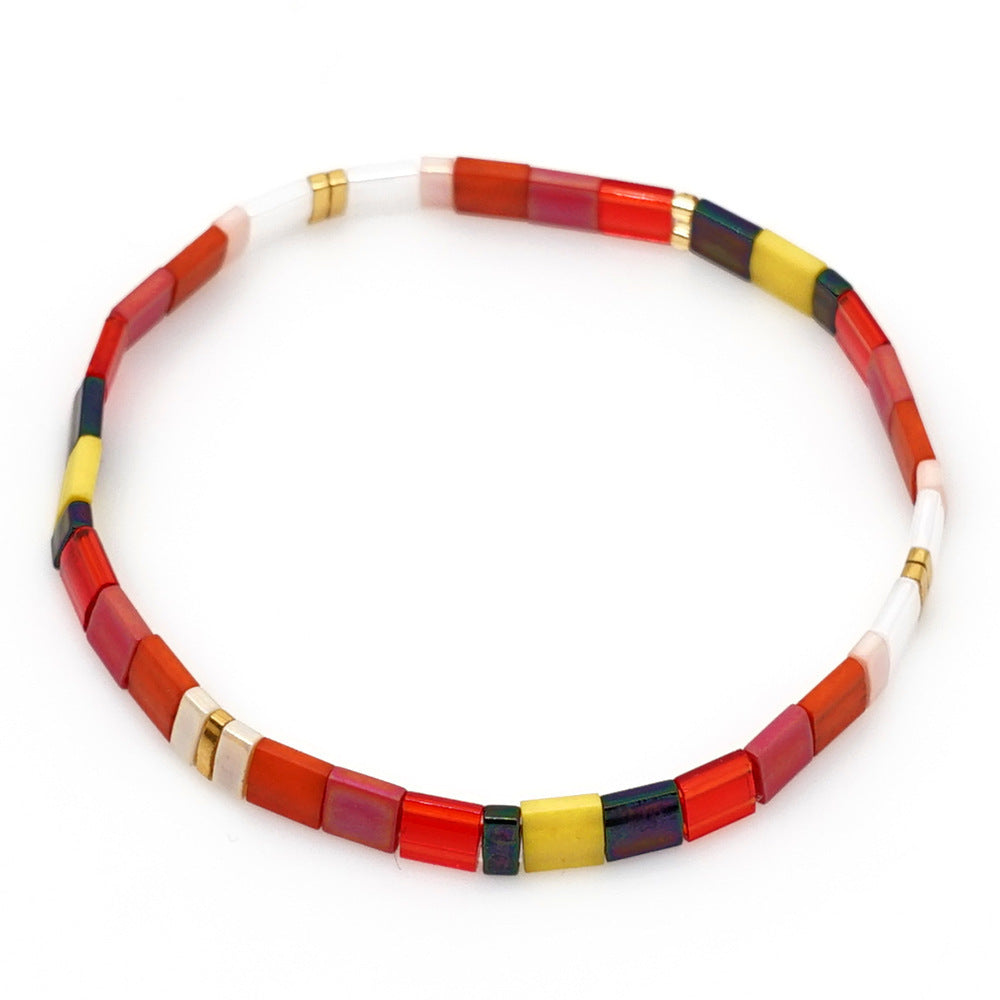 Handmade Boho Beaded Bracelet