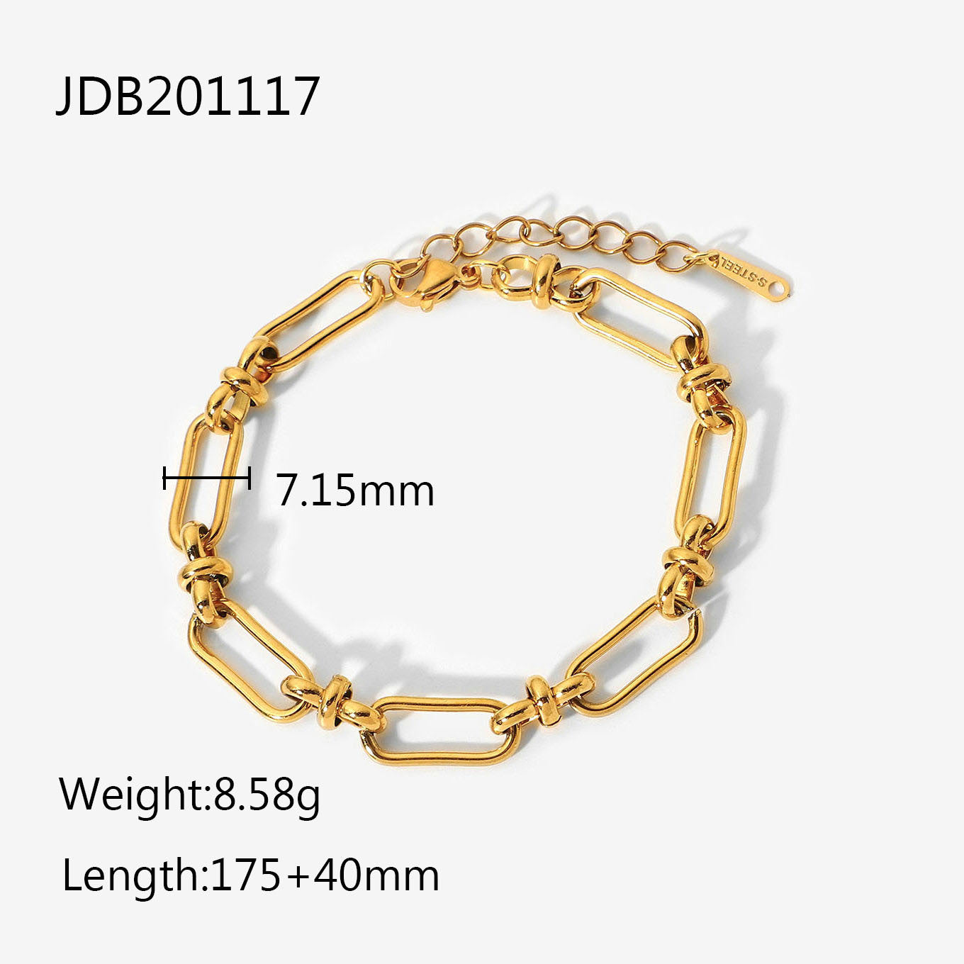 Stainless Steel Bracelet for Women – European & American Style”