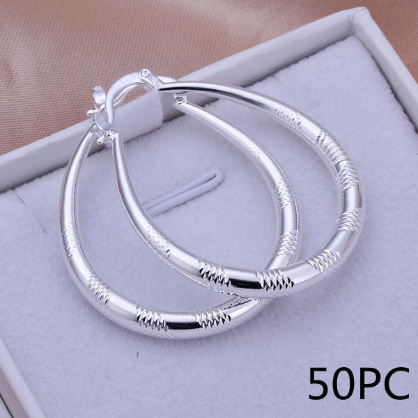 Trendy Euro-American Hoop Earrings