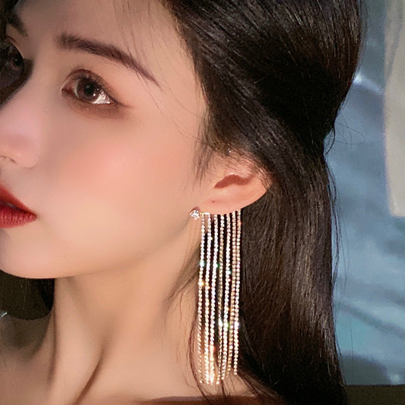 Chic Tassel Earrings – Long Statement Fashion Jewellery